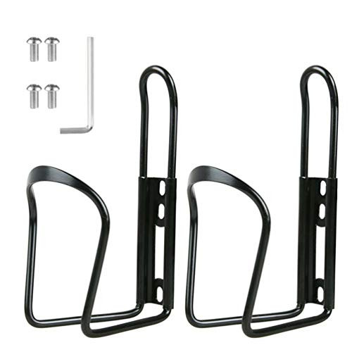 BESPORTBLE 2PCS Sports Bicycle Water Bottle Cage Holder Aluminum Alloy Bike Cup Holder Bike Kettle Storage Holder Bike Bottle Rack for Bike Outdoor Riding Bicycle