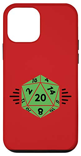 iPhone 12 mini Cool Dungeons D 20 Dice Gaming D20 Dragon Game Master RPG Case