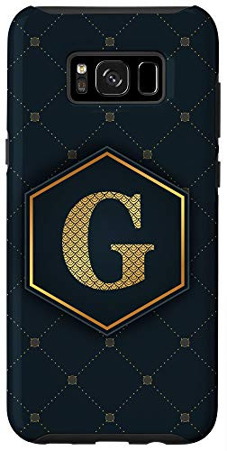 Galaxy S8Plus Letter G phone case Geometric pattern Chic Alphabet G Case