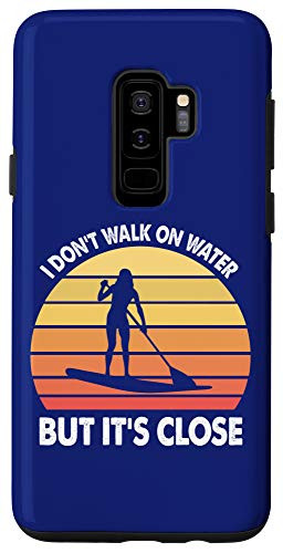 Galaxy S9Plus Stand Up Paddle Board Walk On Water Vintage Gift Case