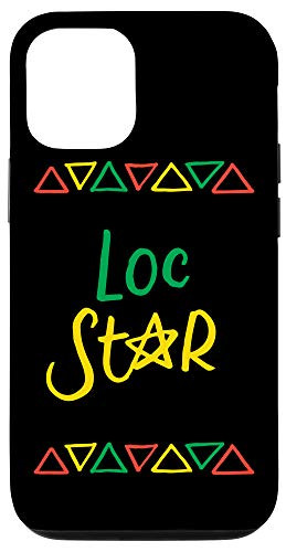 iPhone 12/12 Pro Loc Star Dreadlocks Natural Hair Loc'd Melanin Afro Lover Case
