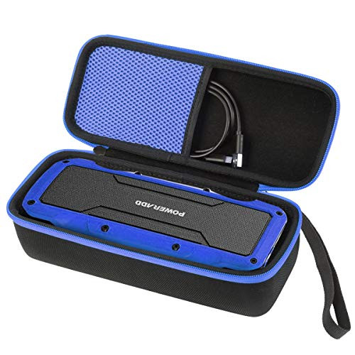Khanka Hard Case for Poweradd MusicFly II Bluetooth Speaker (Blue)