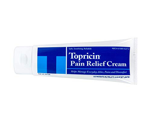 Topricin Pain Relief Therapy Cream (2 oz) Fast Acting Pain Relieving Rub Topricin Pain Relief Therapy Cream (2 oz) Fast Acting Pain Relieving Rub