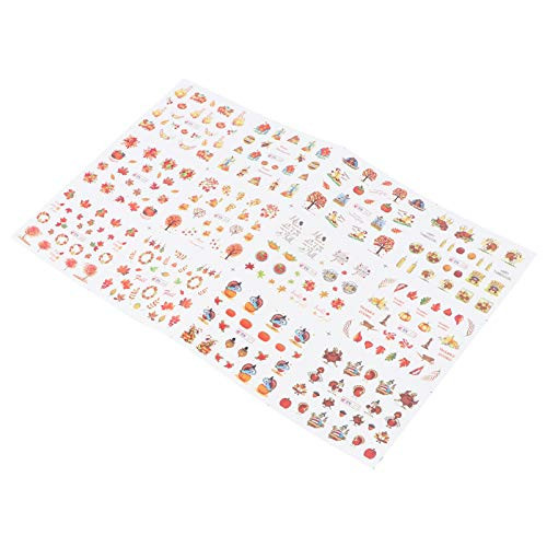 VALICLUD 10Pcs Fall Nail Art Stickers Maple Leaf Nail Decals Thanksgiving Nail Art Accessories Autumn Leaves Pumpkin Turkey for Women Manicure Tips Holiday Decorations VALICLUD 10Pcs Fall Nail Art Stickers Maple Leaf Nail Decals Thanksgiving Nail Art Accessories Autumn Leaves Pumpkin Turkey for Women Manicure Tips Holiday Decorations