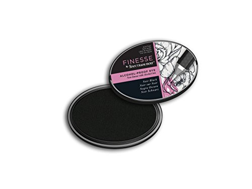 Spectrum Noir SN-IP-FAL-NBLA Finesse (Noir Black) Alcohol Proof Ink Pad Noric