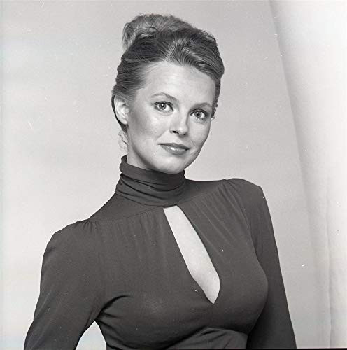 Posterazzi DAP15048 Cheryl Ladd - Key Hole Dress B/W Photo Print, 8 x 10, Multi