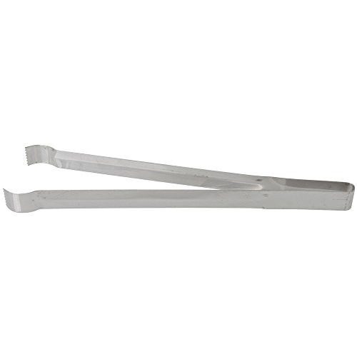 HUBERT Tongs Stainless Steel One-Piece - 12" L