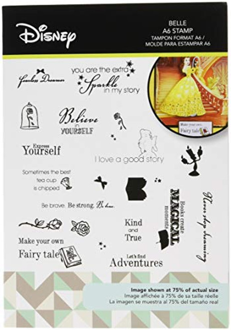 Character World Belle Disney Beauty and The Beast Stamp Set