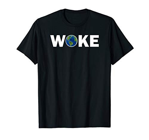 Flat Earth TShirt Woke Flat Earthers T-Shirt