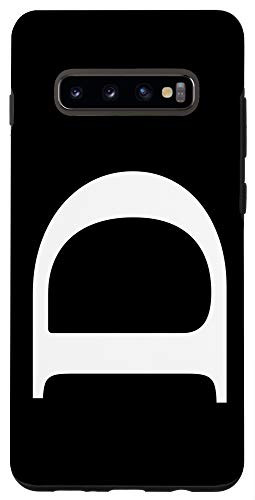 Galaxy S10Plus Initial D Personalized Monogram Capital Letter Case