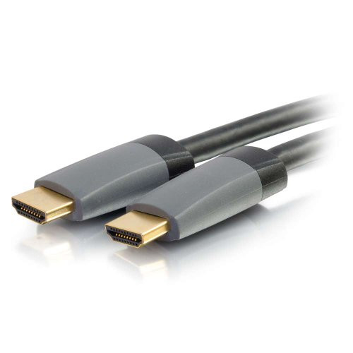 C2G HDMI Cable, 4K, High Speed HDMI Cable, Ethernet, 60Hz, In Wall HDMI Cable, CL2, 6 Feet (1.82 Meters), Black, Cables to Go 50627