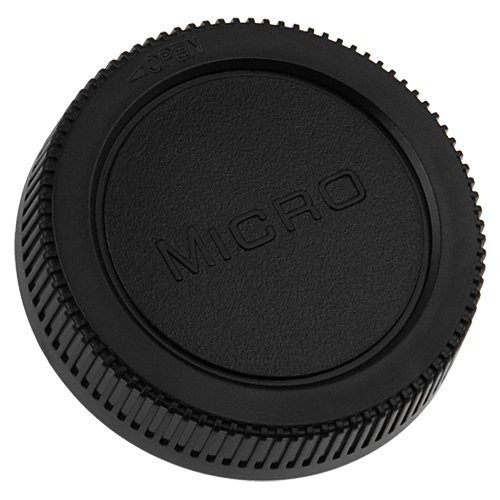 Fotodiox Rear Lens Cap for MFT Micro 4/3 Four Third Lens, fits Olympus PEN E-PL1, E-PL1s, E-PL2, E-PL3, E-P2, E-P3, E-M, OM-D, E-M5, Panasonic Lumix DMC-G1, G2, G3, G10, GX1, GH1, GH2, GF1, GF2, GF3, GF5, Panasonic AG-AF100