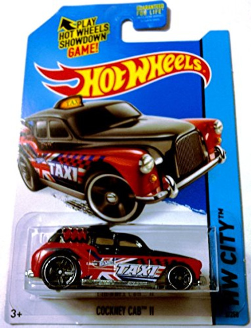 Hot Wheels HW City cockney Cab II 8/250 Hot Wheels HW City cockney Cab II 8/250