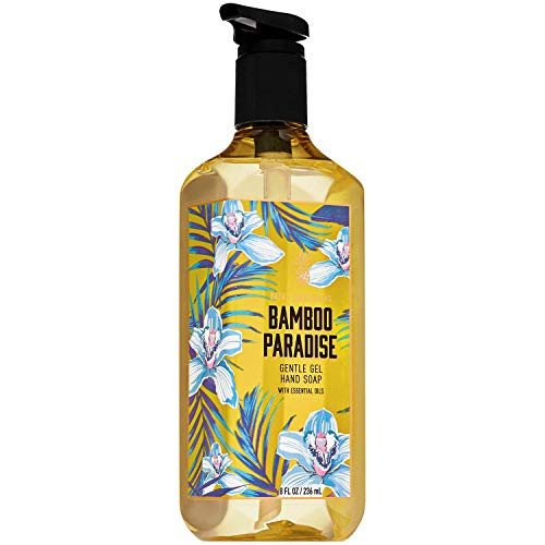 Bath and Body Works BAMBOO PARADISE Gentle Gel Hand Soap 8 Fluid Ounce (2020 Edition)
