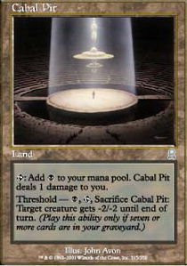 Magic The Gathering - Cabal Pit - Odyssey - Foil