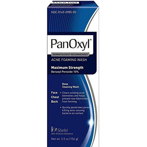 PanOxyl Foaming Acne Maximum Strength Wash 5.5 Ounce