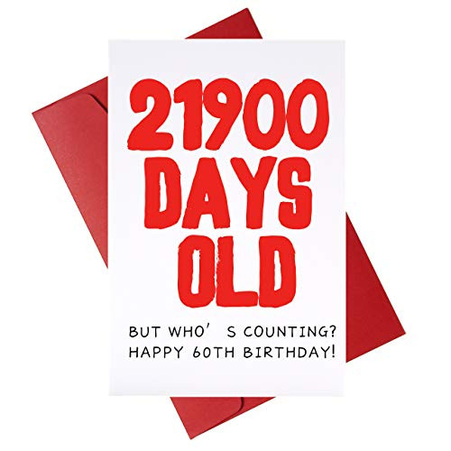 Naughty Birthday Greeting Card for Husband and Wife, Humour B-day Card for Parents, Happy 60th Birthday for Grandparents Naughty Birthday Greeting Card for Husband and Wife, Humour B-day Card for Parents, Happy 60th Birthday for Grandparents