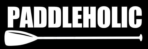 LPF USA Magnet PADDLEHOLIC Bumper Magnetic Sticker (Kayak sup Stand up Board Paddle)