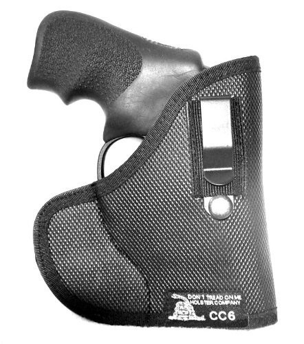 Don't Tread on Me Conceal and Carry Holsters DTOM Combination Pocket/IWB Holster for Ruger LCR Revolver CC6