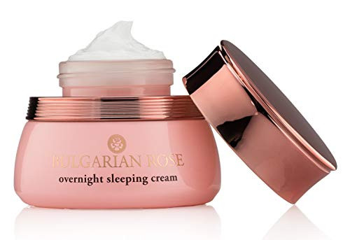 Spa Di Milano Bulgarian Rose Night Cream with Hyaluronic Acid, Vitamin C, Probiotics, Rosewater, Turmeric. Anti-aging eye cream for Wrinkles, Dark Spots, Hydration, Firming.1.7 fl oz (30mL) Spa Di Milano Bulgarian Rose Night Cream with Hyaluronic Acid, Vitamin C, Probiotics, Rosewater, Turmeric. Anti-aging eye cream for Wrinkles, Dark Spots, Hydration, Firming.1.7 fl oz (30mL)