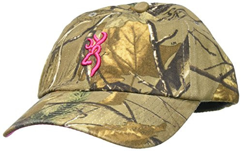 Browning 3D Buckmark Cap for Her, Realtree Xtra/Fuchsia