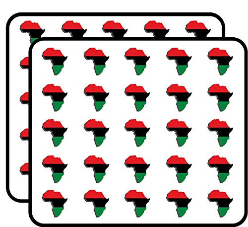Africa Shaped Pan African Flag Sticker for Scrapbooking, Calendars, Arts, Kids DIY Crafts, Album, Bullet Journals Africa Shaped Pan African Flag Sticker for Scrapbooking, Calendars, Arts, Kids DIY Crafts, Album, Bullet Journals
