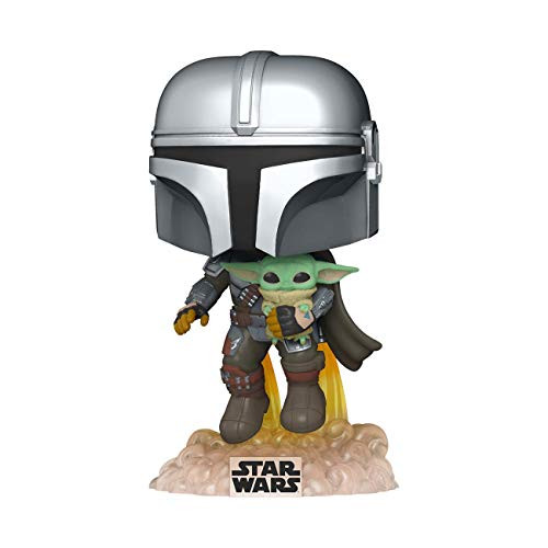 Funko Pop Star Wars: The Mandalorian - Mandalorian Flying with The Child Funko Pop Star Wars: The Mandalorian - Mandalorian Flying with The Child