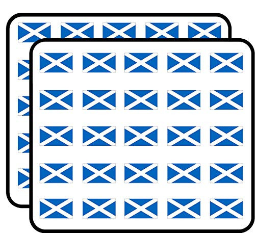 Scotland Flag (Scottish st Andrews Cross) Sticker for Scrapbooking, Calendars, Arts, Kids DIY Crafts, Album, Bullet Journals