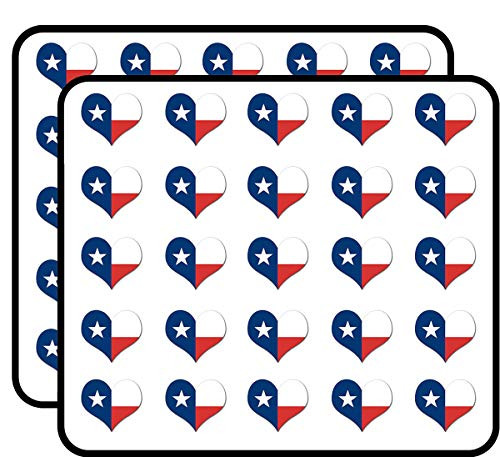 Heart Shaped Texas Flag (tx Love) Sticker for Scrapbooking, Calendars, Arts, Kids DIY Crafts, Album, Bullet Journals Heart Shaped Texas Flag (tx Love) Sticker for Scrapbooking, Calendars, Arts, Kids DIY Crafts, Album, Bullet Journals