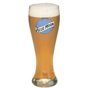 Blue Moon 16 Oz Pilsner Beer Glass