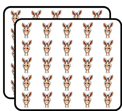 Funny Donkey Head Mascot Art Decor Sticker for Scrapbooking, Calendars, Arts, Kids DIY Crafts, Album, Bullet Journals 50 Pack Funny Donkey Head Mascot Art Decor Sticker for Scrapbooking, Calendars, Arts, Kids DIY Crafts, Album, Bullet Journals 50 Pack