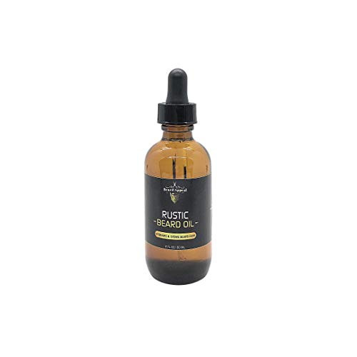 Beard Appeal Rustic Beard Oil - Grow, Hydrate, Shape,  and  Shine Your Beard, Eliminates Dry Skin Under Beard  and  Moisturizes - Contains Argan Oil, Almond Oil,  and  Vitamin E- Best Beard Oil - 2 Oz