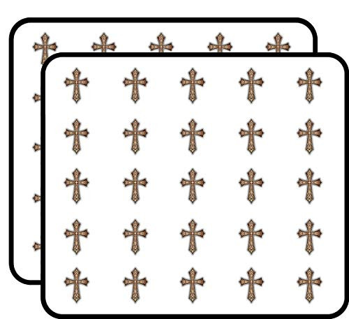 Ornamental Cross Religion Art Decor Sticker for Scrapbooking, Calendars, Arts, Kids DIY Crafts, Album, Bullet Journals 50 Pack Ornamental Cross Religion Art Decor Sticker for Scrapbooking, Calendars, Arts, Kids DIY Crafts, Album, Bullet Journals 50 Pack
