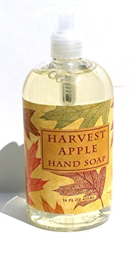 Greenwich Bay HARVEST APPLE Hand Soap with Shea Butter, Apple Blossom Oil, Cocoa Butter and Vitamin E 16oz