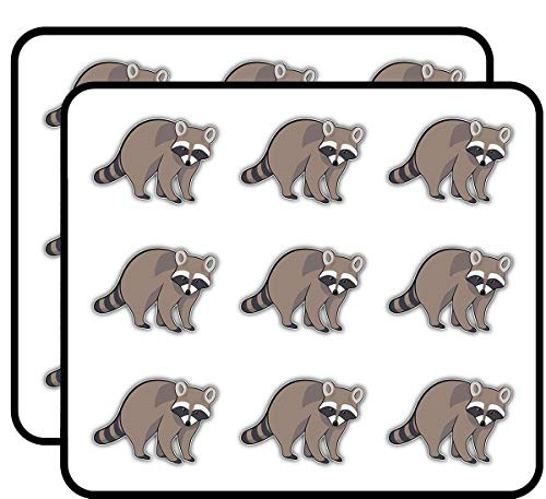 Raccoon Cartoon Art Decor 2" Each Sticker for Scrapbooking, Calendars, Arts, Kids DIY Crafts, Album, Bullet Journals 18 Pack Raccoon Cartoon Art Decor 2" Each Sticker for Scrapbooking, Calendars, Arts, Kids DIY Crafts, Album, Bullet Journals 18 Pack