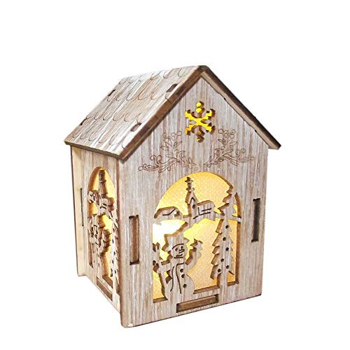 Spirit Rhyme Discover Small House Decorated with Christmas Trees (White Snowman) ¡­
