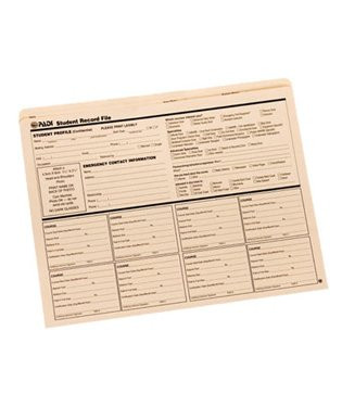 PADI Student Record File Folder