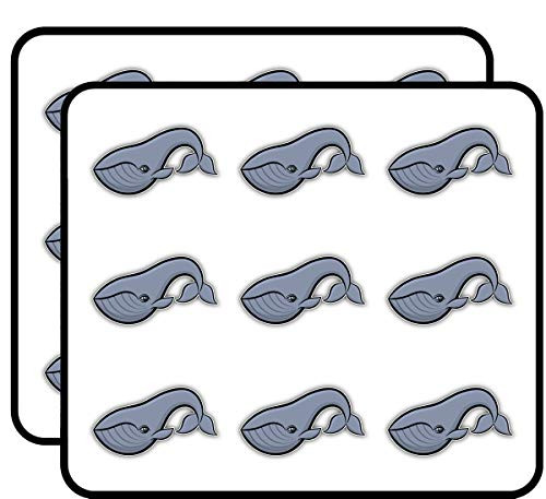 Funny Whale Cartoon 2" 18 Pack Planner Calender Scrapbooking Crafting Stickers