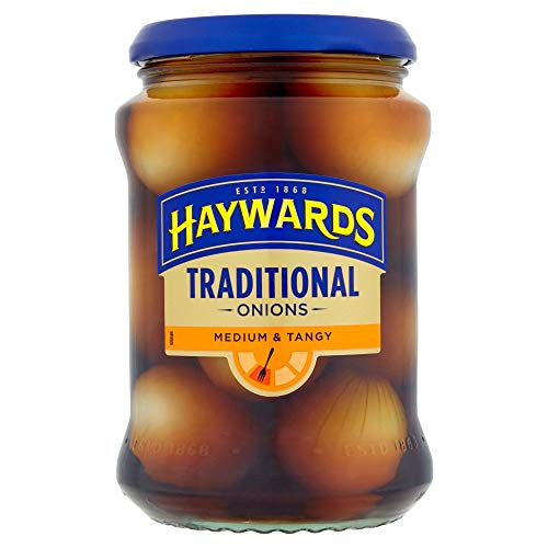 Hayward's Medium  and  Tangy Traditional Onions - 400g