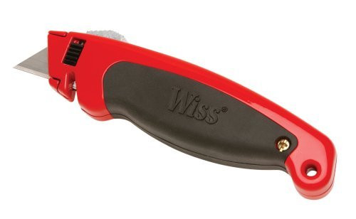 Crescent Wiss Quick Change Comfort Grip Utility Knife with Blade Storage - WK500V