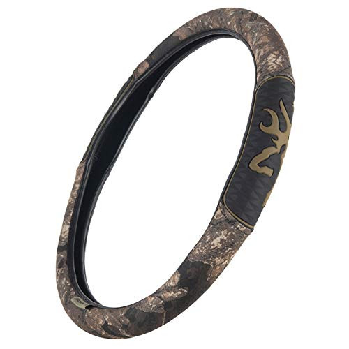 Browning 2 Grip Steering Wheel Cover - Realtree Timber - Single