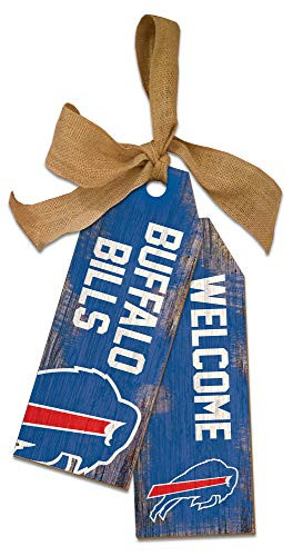 NFL Buffalo Bills Unisex Buffalo Bills Team Tags, Team Color, 12 inch