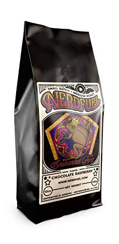 NerdFuel Enchanted Frog Chocolate Raspberry Coffee (Whole Bean Coffee)