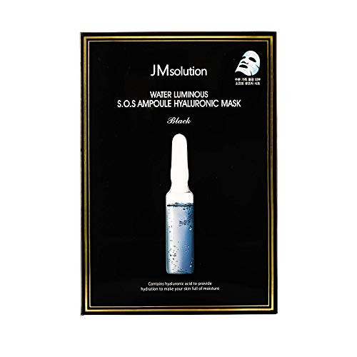 JM SOLUTION Water Luminous S.O.S Ampoule Hyaluronic Mask (1 pack, 10pcs)