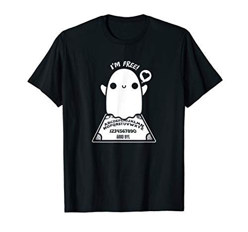 Funny Ghost Shirts Summoning Spirits Halloween Ouija Board T-Shirt