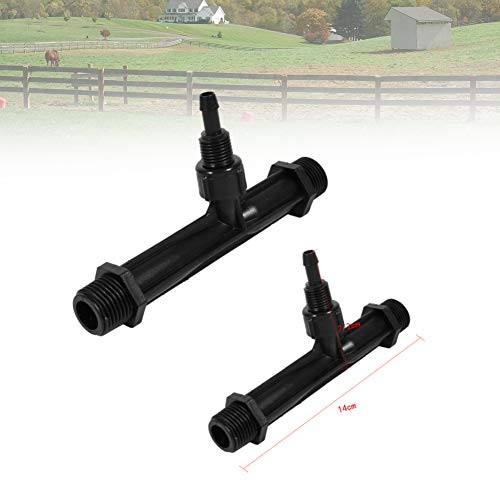Acogedor 2Pcs Irrigation Venturi Fertilizer Kit?Venturi Fertilizer Mixer Injectors with Check Valve?Use The Siphon Principle?for Agriculture Fertilizer Irrigation?Jet Device ?etc.