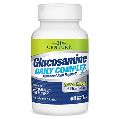 21st Century Glucosamine Daily Complex Plus D Tablets, 60 Count (27708)