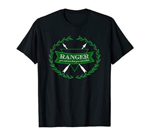 Ranger Arrow Hunter Dungeons Board Game DM D20 RPG T-Shirt Ranger Arrow Hunter Dungeons Board Game DM D20 RPG T-Shirt