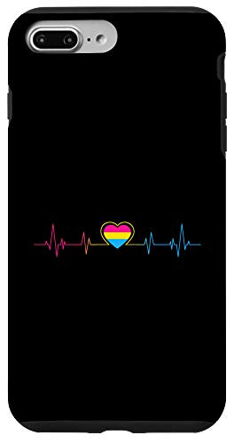 iPhone 7 Plus/8 Plus Heartbeat Pan Pride Flag LGBT Pansexual Case