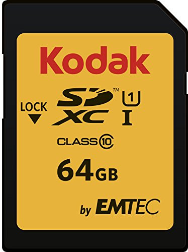 Kodak 64GB Class 10 UHS-I U1 SDXC Memory Card